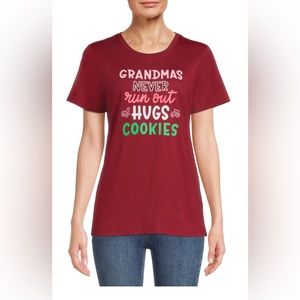 Way To Celebrate Women’s Christmas Grandma Hugs T-Shirt